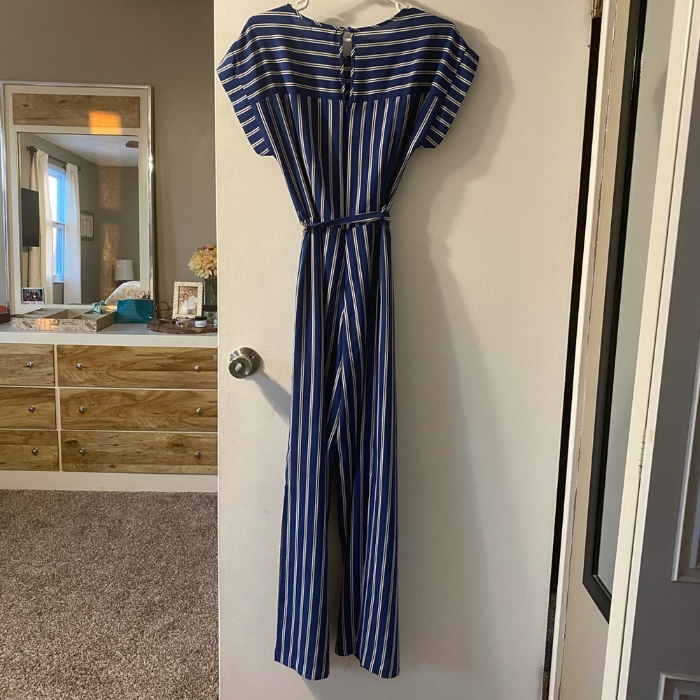 Striped Romper - Picture 2 of 6